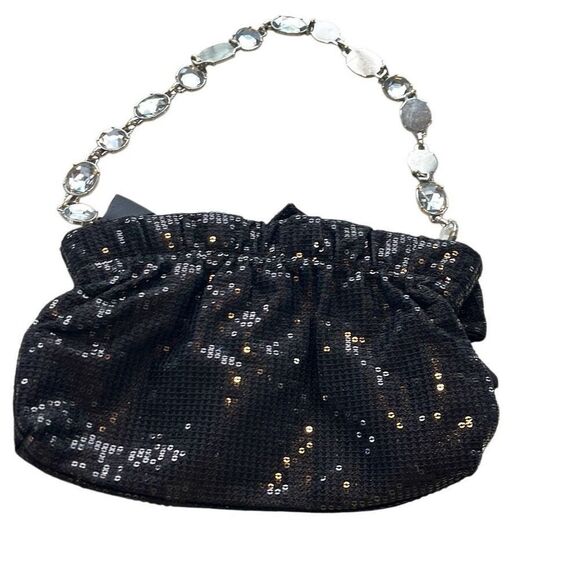 White House, black market, black sequin bag - Picture 4 of 4